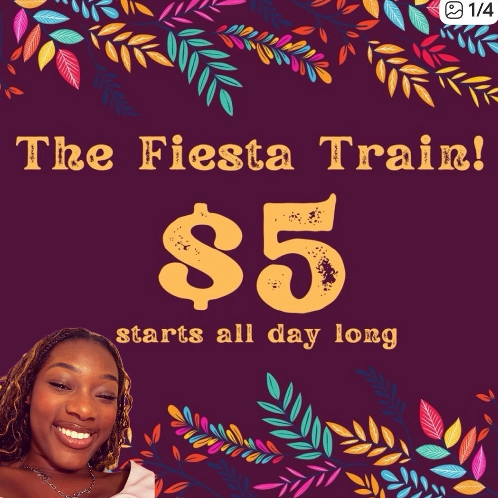 Fiesta Train Graphic Art